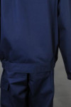 IG-BD-CN-097 Where to Find Long Sleeve Suit Industrial Uniform 2 Piece Dark Blue Workwear Protective Tops and Pants