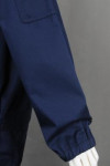 IG-BD-CN-097 Where to Find Long Sleeve Suit Industrial Uniform 2 Piece Dark Blue Workwear Protective Tops and Pants