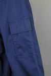 IG-BD-CN-097 Where to Find Long Sleeve Suit Industrial Uniform 2 Piece Dark Blue Workwear Protective Tops and Pants