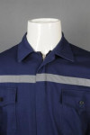iG-BD-CN-110 Reflective Strip Industrial Uniform HVAC Uniform Shirts EMS Coveralls