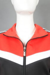 IG-BD-CN-171 Custom Produce Long Sleeve Sports Suit Men's Football Tracksuit with Stripes