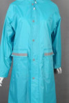 IG-BD-CN-022 Customised Order Blue Extra Long Rain Coat Uniform with Large Visor Cap 