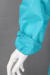 IG-BD-CN-022 Customised Order Blue Extra Long Rain Coat Uniform with Large Visor Cap 