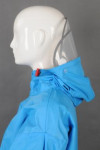 IG-BD-CN-124 Tailor-made Long-Sleeved Rain Jacket Uniform with Visor