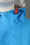 IG-BD-CN-124 Tailor-made Long-Sleeved Rain Jacket Uniform with Visor