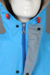 IG-BD-CN-124 Tailor-made Long-Sleeved Rain Jacket Uniform with Visor