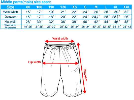 size-list-middle pants-male-20110518