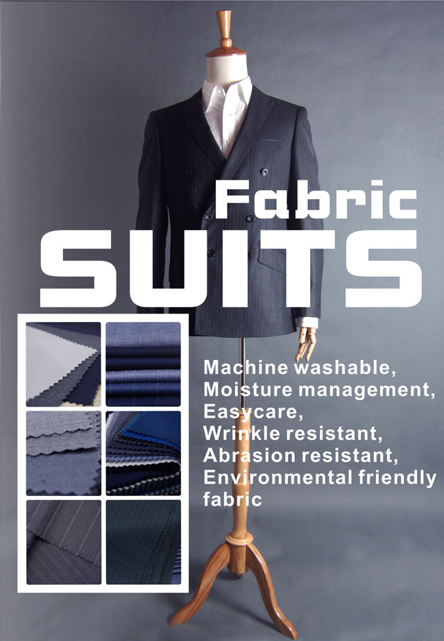 Fabric-60% polyester-20% rayon-20% wool-Wool poly blend suits fabric-20110706